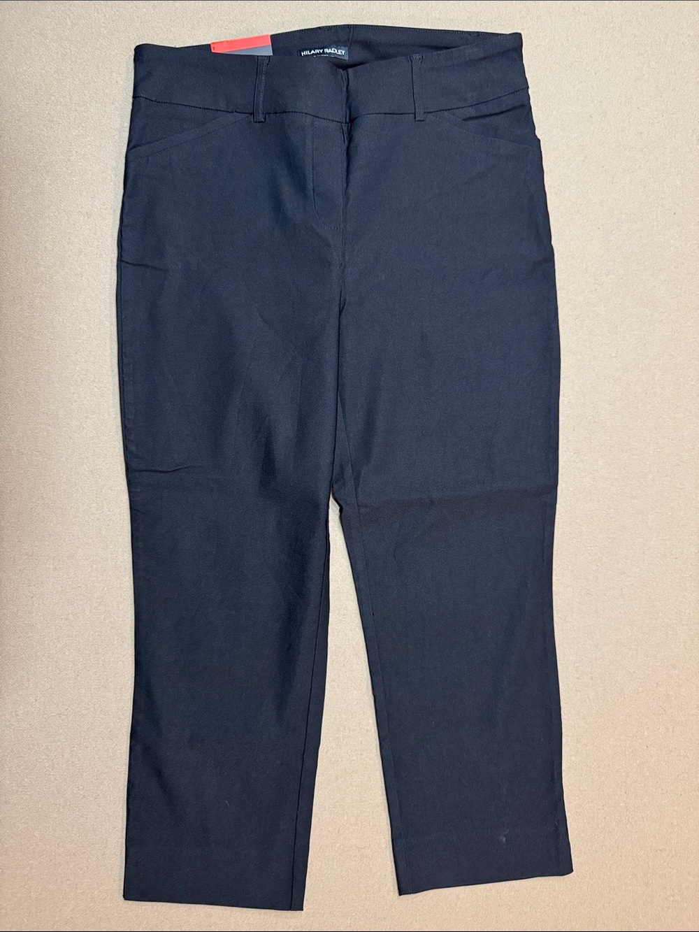 Hilary Radley Black Capri Pants
